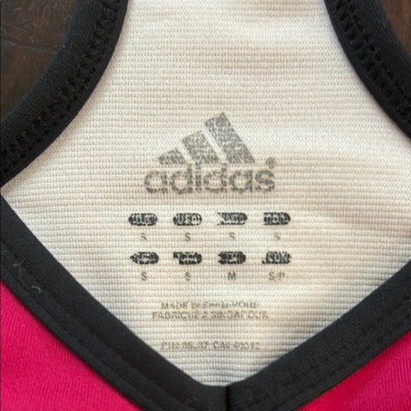 Adidas Pink climacool Tank Top Racerback Sz S - Picture 13 of 13